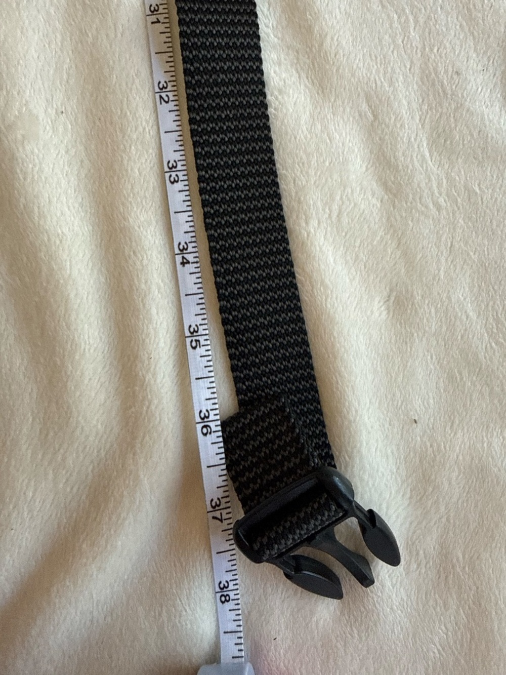 Black Adjustable Crossbody Replacement Strap 38” - Picture 4 of 4